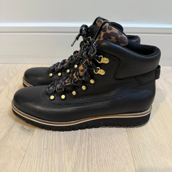 Cole Haan W25589 Women's 10.5 ZG Explorer Gateway Hiker Waterproof Boot, Black - Picture 2 of 12